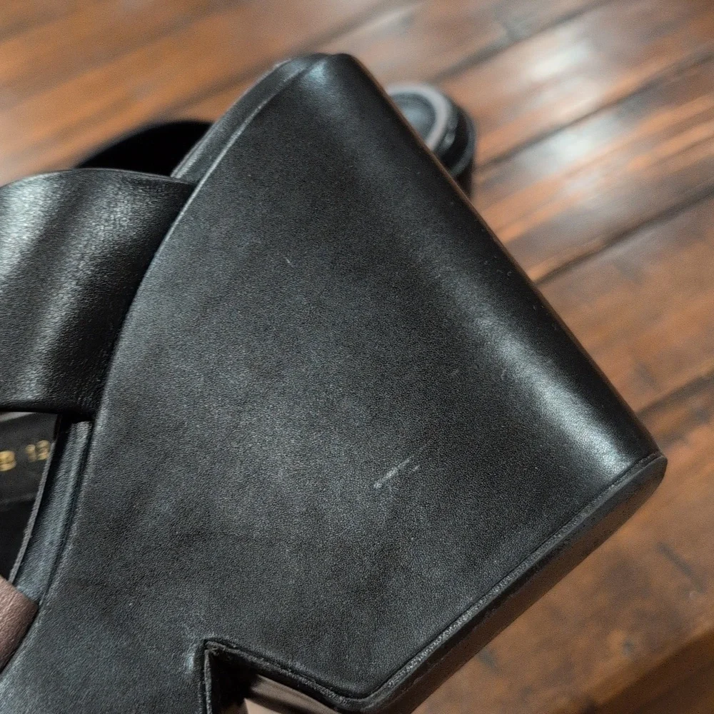 Robert Clergerie Darton Platform Wedge Mule Sandal 38.5